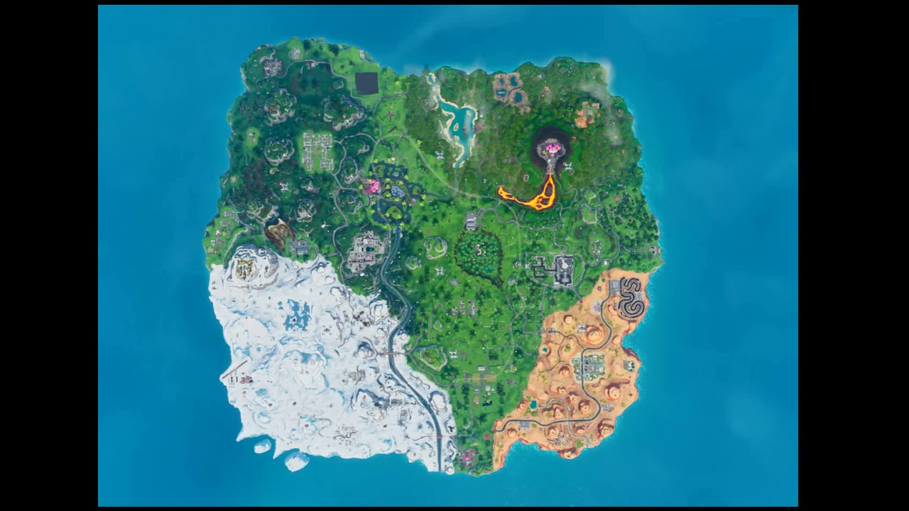 Fortnite monster vs robot (mini map pov)