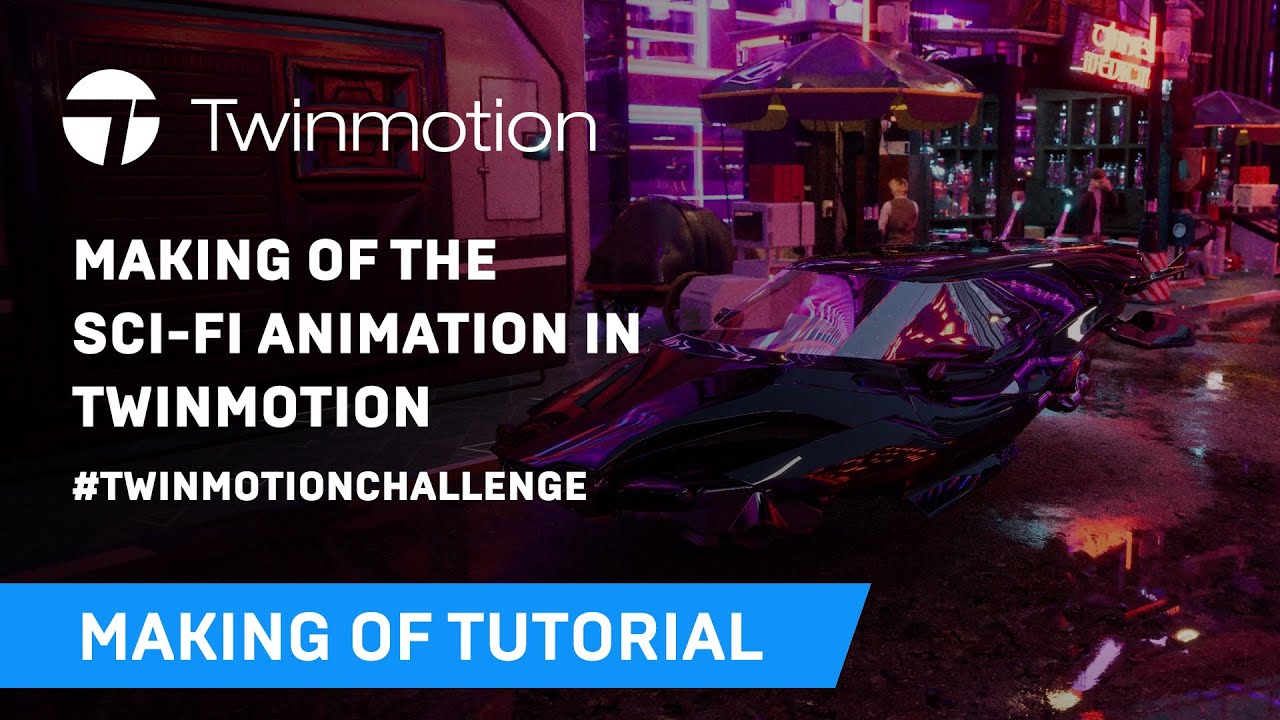 Making Of the Sci-fi Animation in Twinmotion 2022 | Twinmotion tutorial