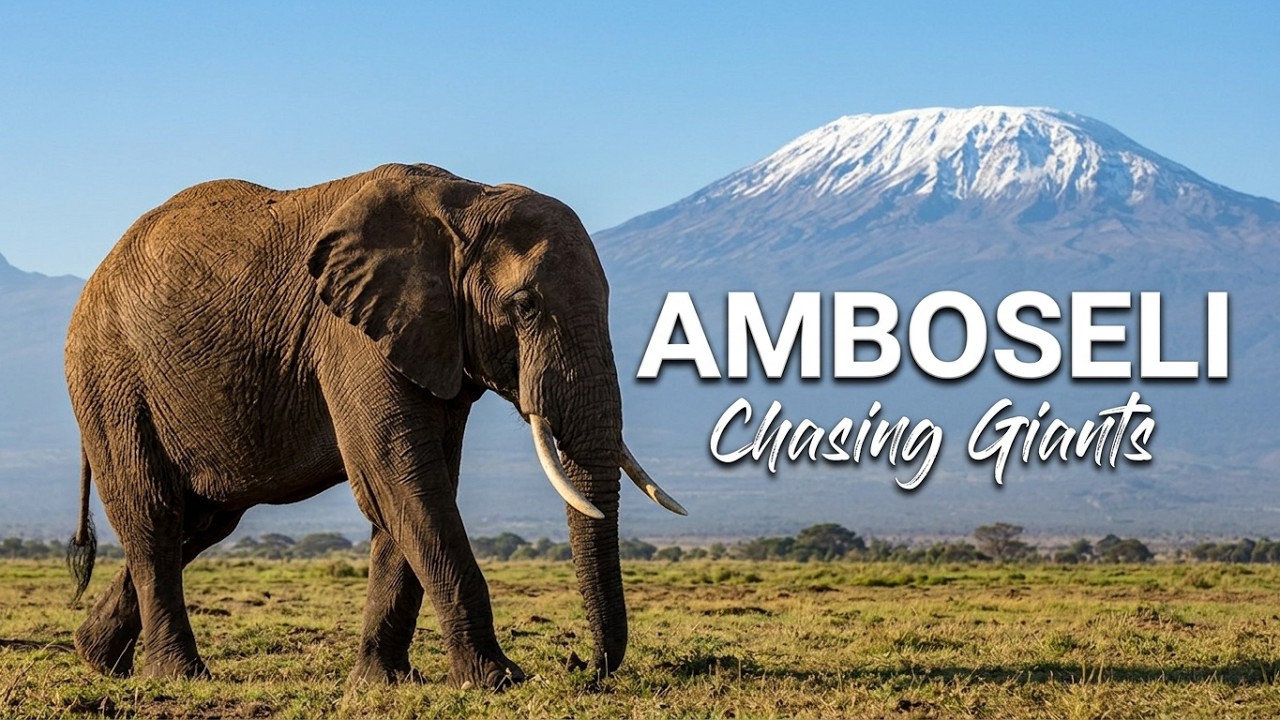 Chasing Giants: Our Wild Safari Adventure in Amboseli National Park