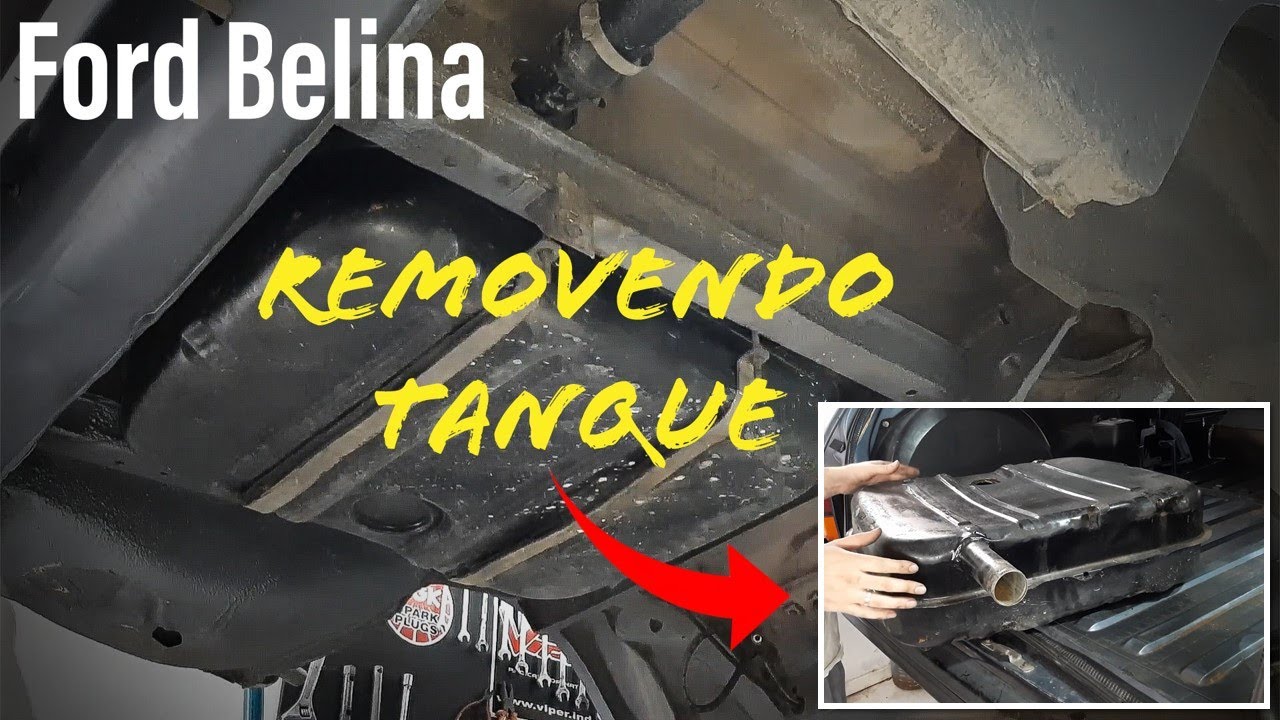 Retirada Tanque de Combustível | Preparação Ford Belina Rota do Asfalto - Episódio 17 - #Belina