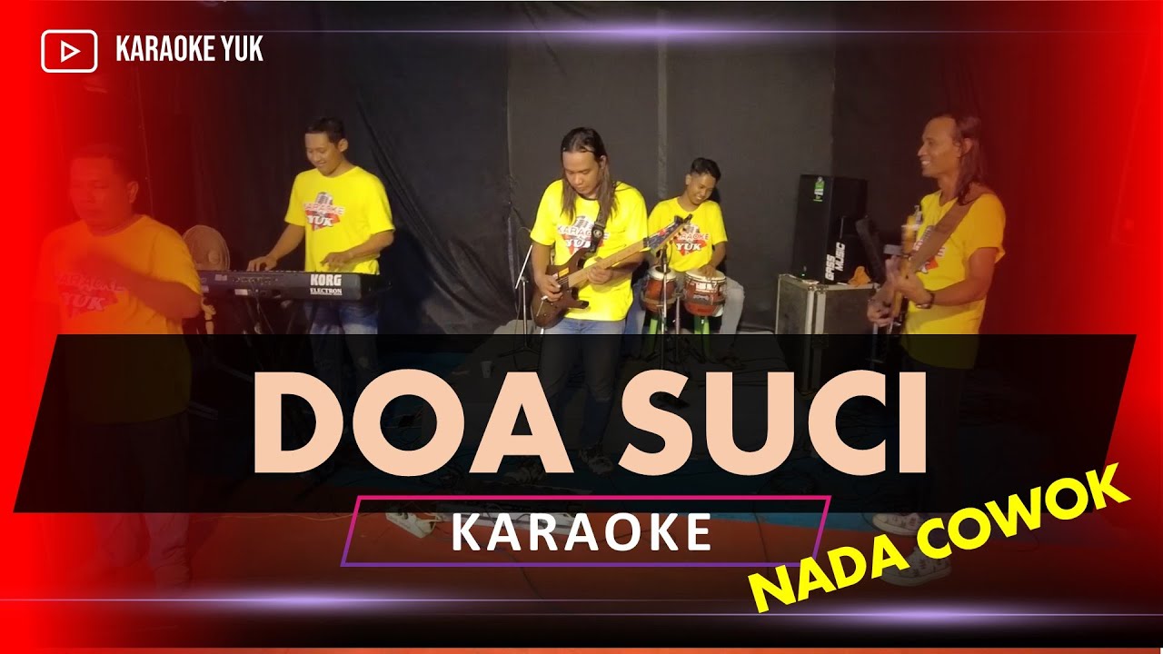 DOA SUCI NADA COWOK PRIA KARAOKE