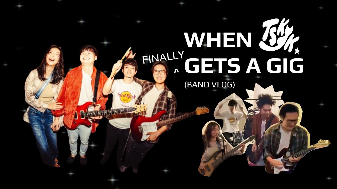 TSKYK01: WHEN THE BAND FINALLY GETS A GIG #BANDVLOG