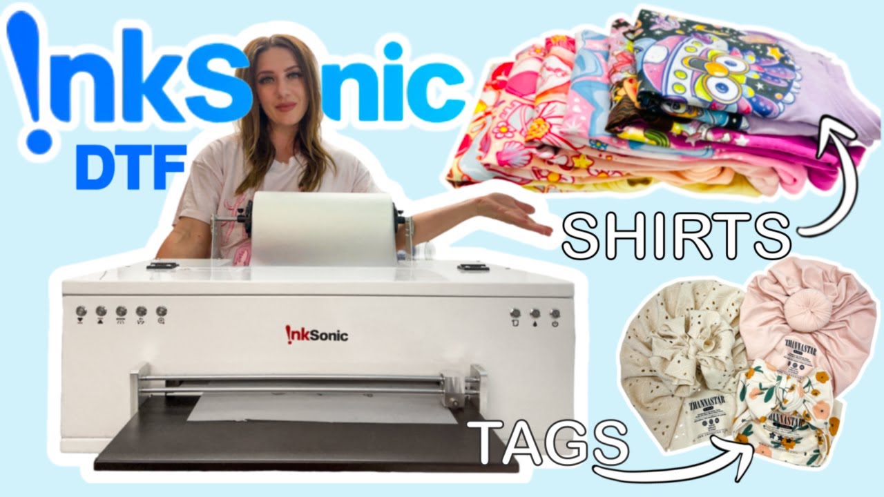 The BEST Beginner-Friendly DTF Printer for home and small business use - Inksonic
