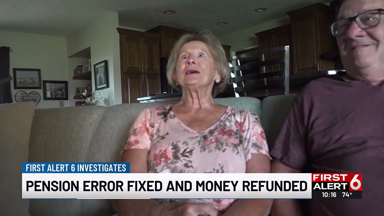 Pension error fixed, money refunded