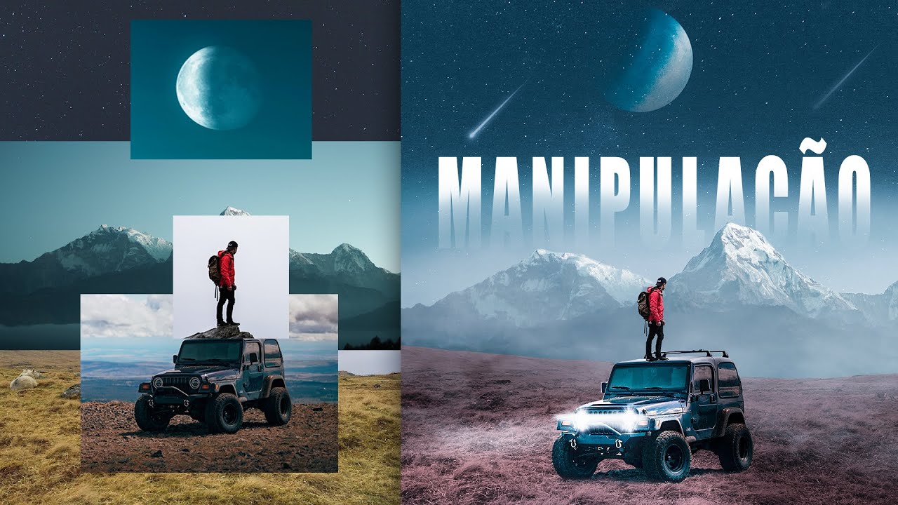 Como Fazer Manipulação de Imagem no Photoshop Tutorial
