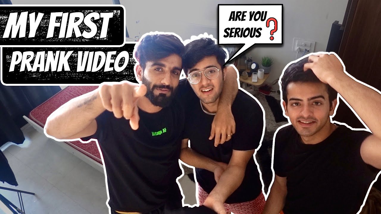 MY FIRST PRANK VIDEO | ft RISHABH CHAWLA | Mr.mnv #26 |