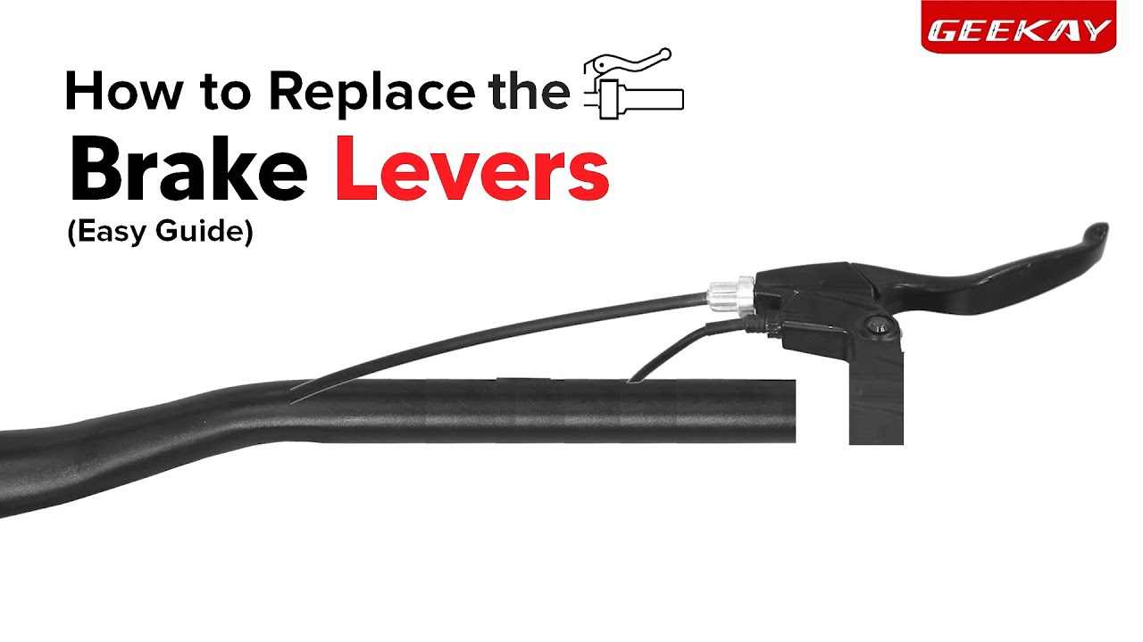 How to Replace the Brake Levers | Geekay Bikes
