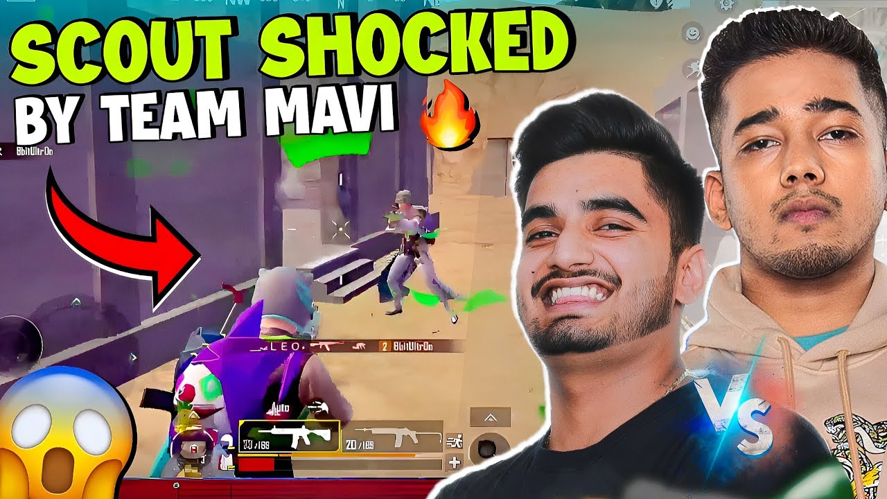 Team Mavi Shocked Scout & GodL 😱 Mavi Pure 1v4🔥