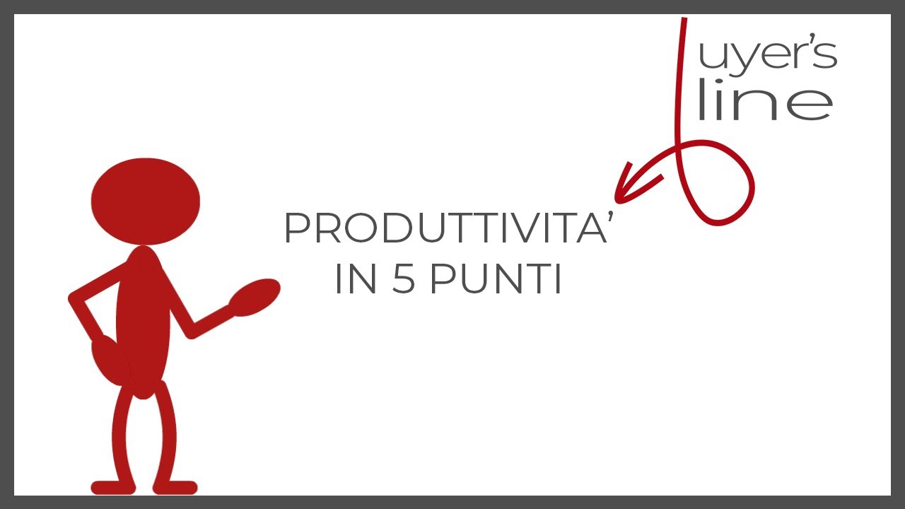 Produttività: i 5 punti per aumentarla
