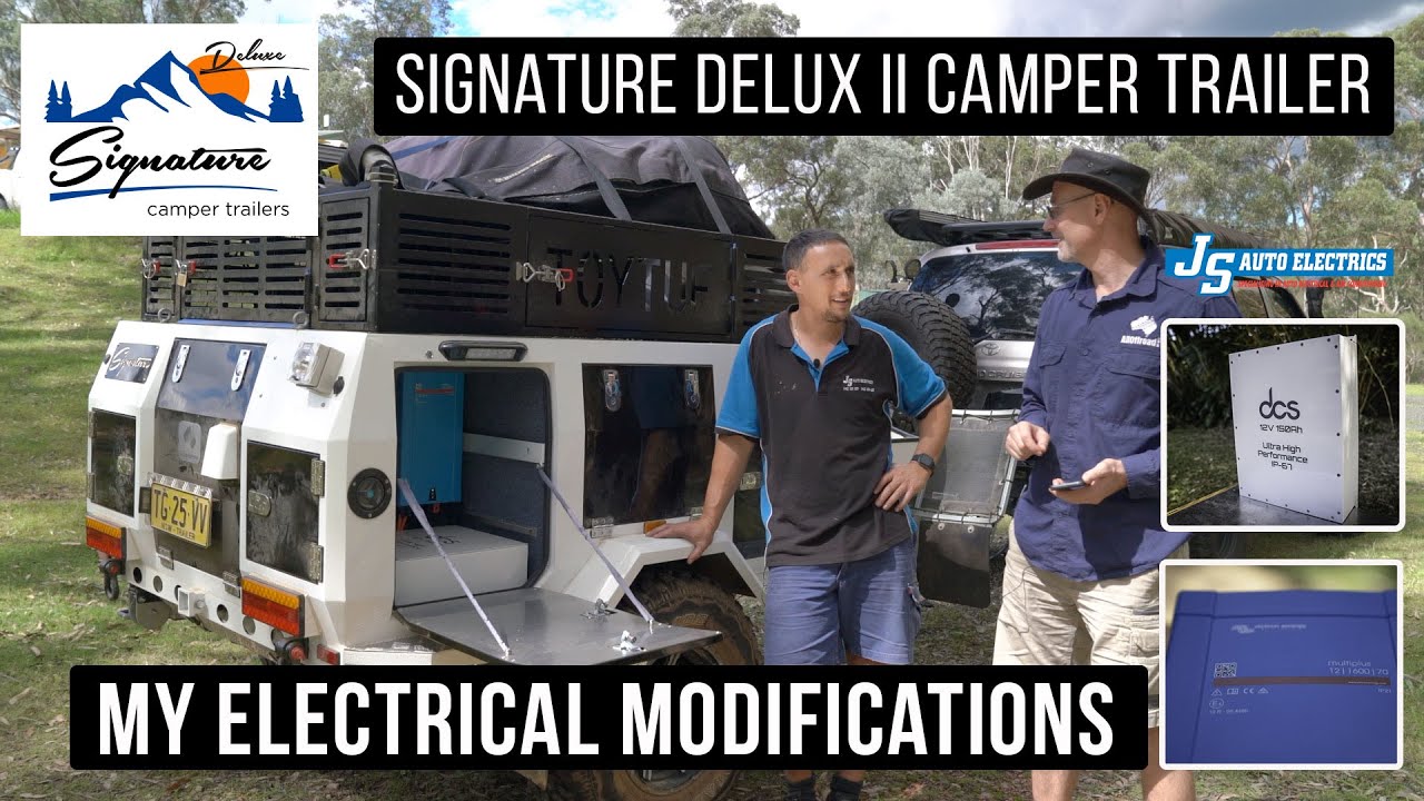 Signature Deluxe II Off-Road Camper Trailer - Electrical Upgrades | ALLOFFROAD [2021]