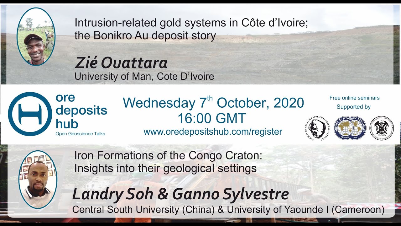 ODH053: Iron ore deposits of the Congo craton &ndash; Ganno Sylvestre & Landry Soh