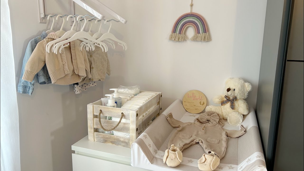 Cum organizez comoda bebelușului | Produse necesare și hăinuțe🧸
