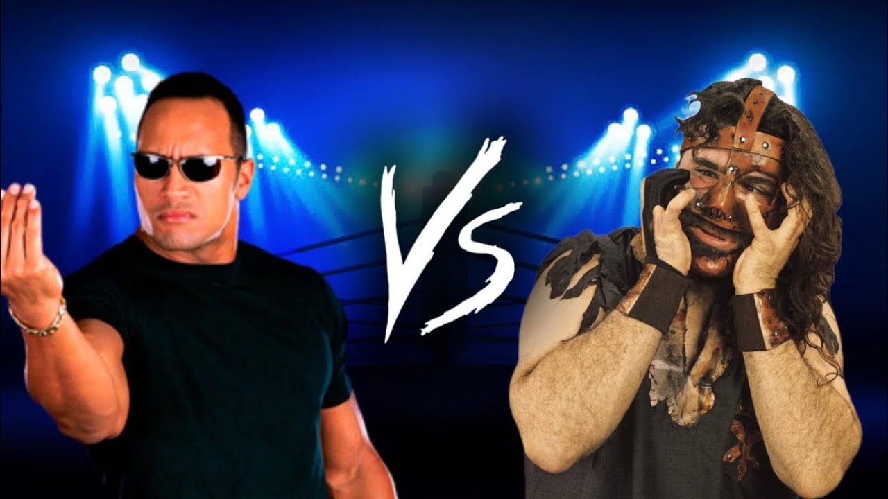 The Rock 01 Vs. Mankind - Casket Match / Wwe 2K25 / PS5!!