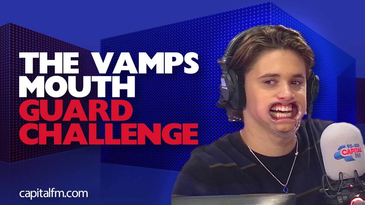 The Vamps' Mouth Guard Challenge Is INCREDIBLE