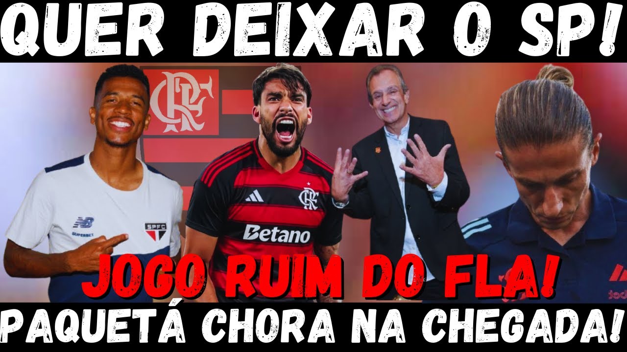 🚨JOGADOR QUER SAIR! REUNIÃO PARA CONTRATAR MARCOS ANTÔNIO | CHEGADA DO PAQUETÁ AO FLAMENGO | E+