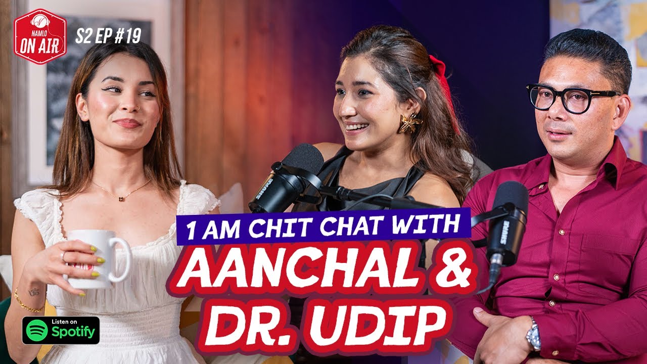 Beautiful Aanchal Sharma and Dr. Udip Shrestha in the USA -  Namlo on Air S2 EP# 19