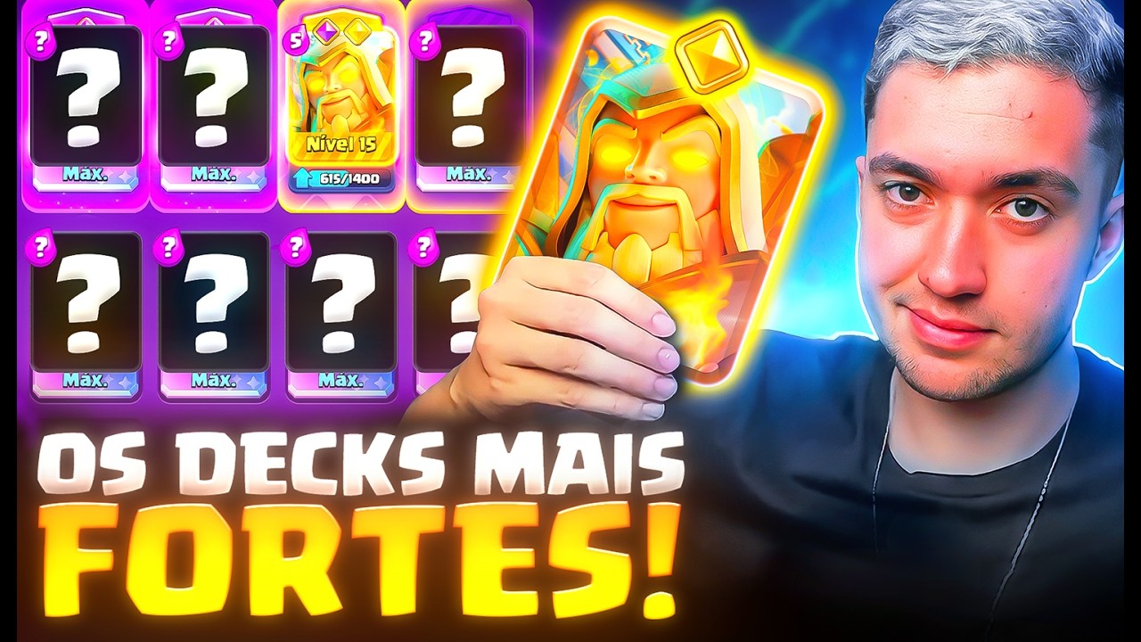 JOGUEI COM OS MELHORES DECKS DE MAGO HER&Oacute;I E DESTRUI TUDO!