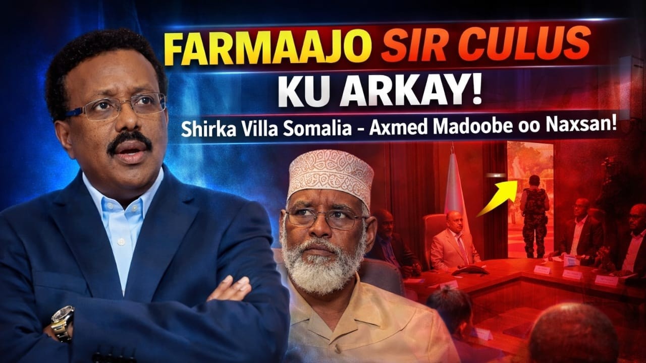 DEG DEG: Farmaajo Sir CULUS ku arkay Villa Somalia & Ilaalada Birjeex oo Galay Madaxtoyada jawi cabs