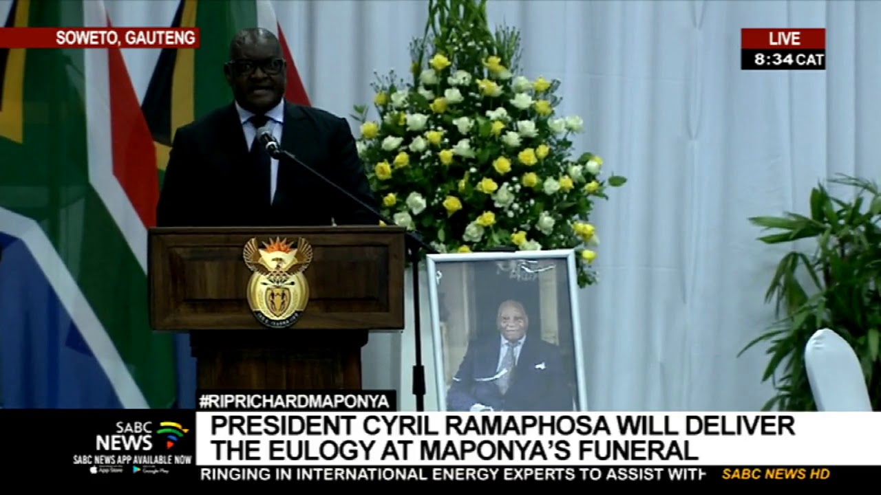 Maponya Funeral | Gauteng Premier David Makhura's welcome address