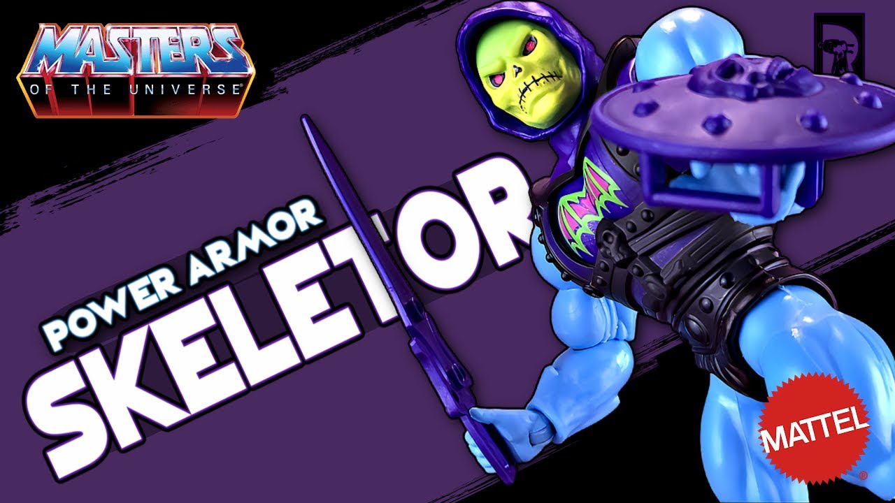 Mattel Masters of the Universe Origins Battle Armor Skeletor Figure Review