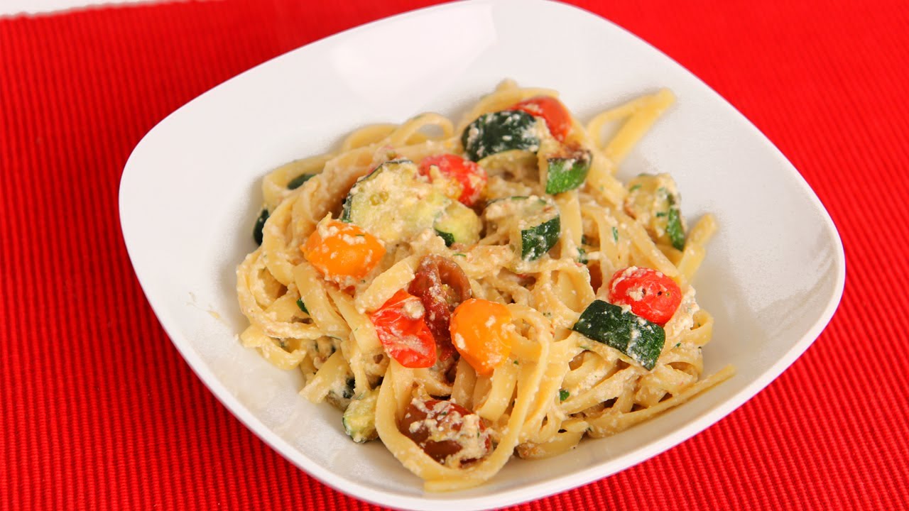 Fettucine with Fresh Ricotta Recipe - Laura Vitale - Laura in the Kitchen Episode 588