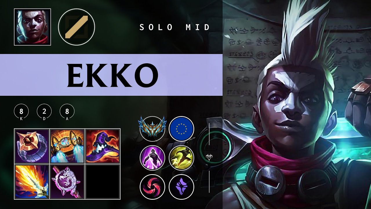 Ekko Mid vs Akshan - EUW Challenger Patch 25.24