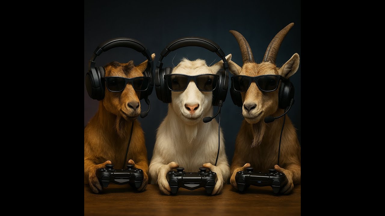 Goat adventures- Day 3 - Playing video games