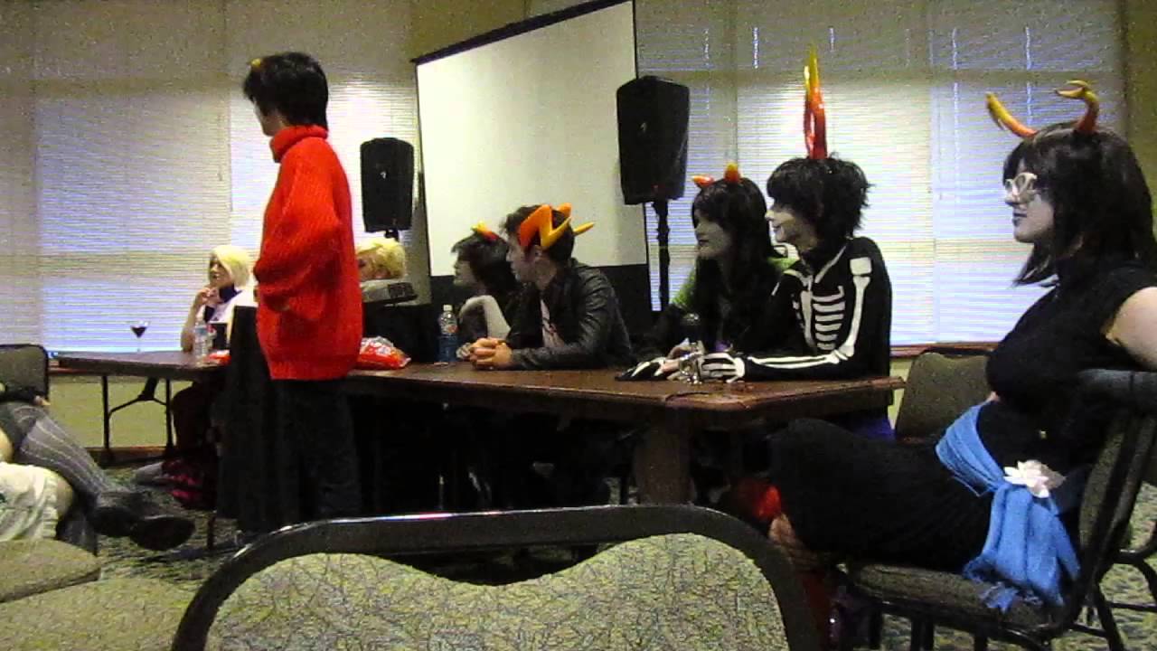 Fandomcon 2013 Alpha Timeline - Ask A Homestuck Panel Part 1