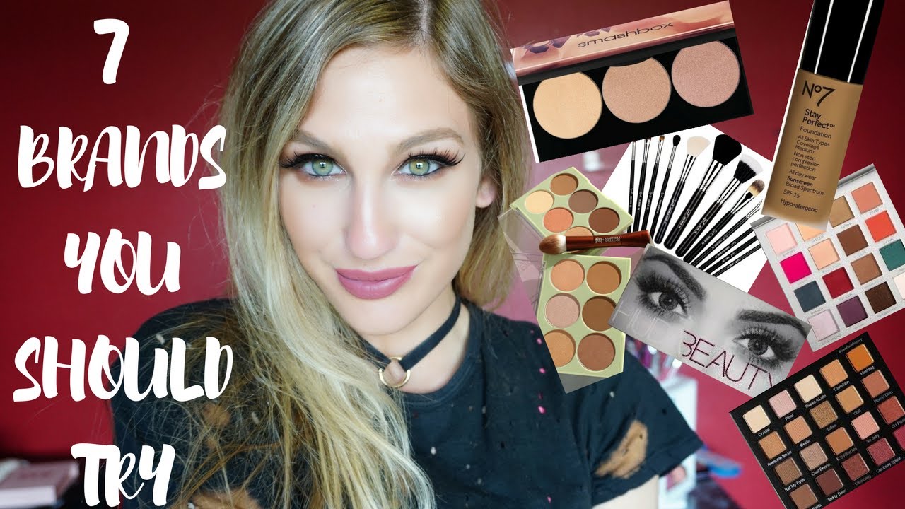 7 BRANDS YOU SHOULD TRY IN 2017 │ UNDERRATED MAKEUP