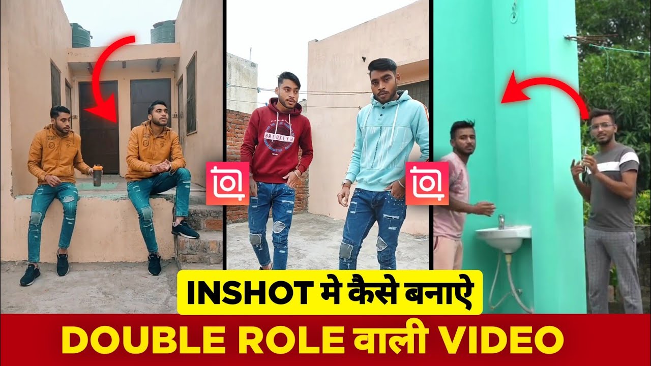 Inshot Double Role Video Editing | Double Role Video Kaise Banaye Inshot App