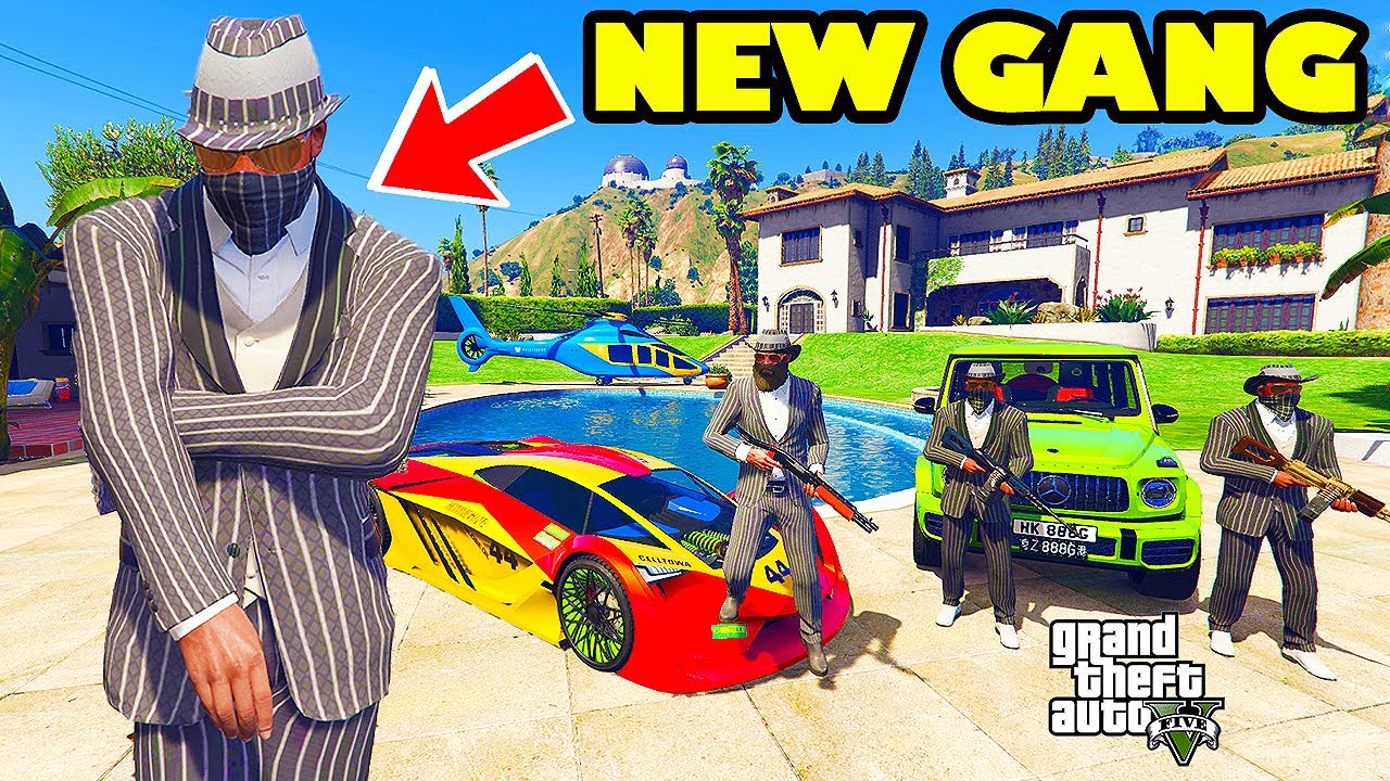 Franklin Make THE NEW GANG in Los Santos and Lost the Shinchan and Chop | SHINCHAN and CHOP