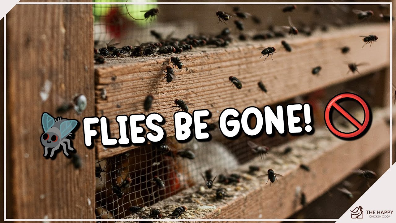 How to Control Flies in the Chicken Coop