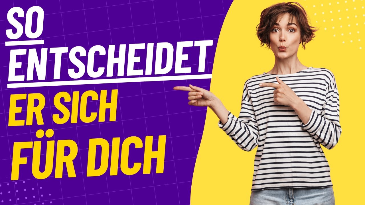 So entscheidet er sich für eine Beziehung mit dir und lässt sich nicht von deinem Erfolg abschecken