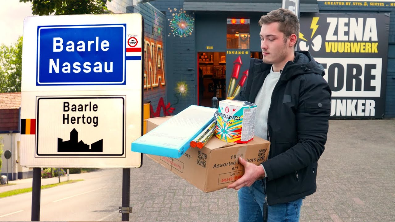 VUURWERK SHOPPEN IN BAARLE HERTOG BIJ ZENA!