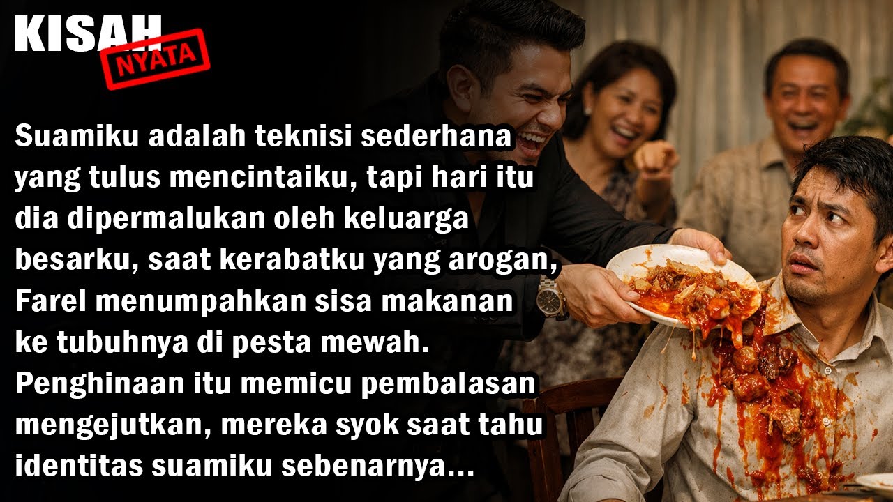 HINA SUAMI DI PESTA MEWAH, MEREKA TAK TAHU DIA PEWARIS KONGLOMERAT!