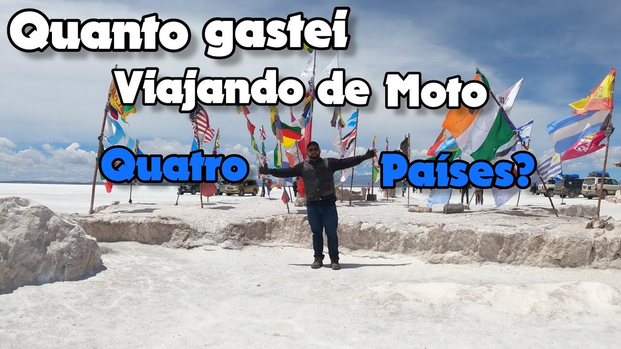 Gastos da viagem ao Paraguay, Argentina,  Chile (Atacama) e Bolivia