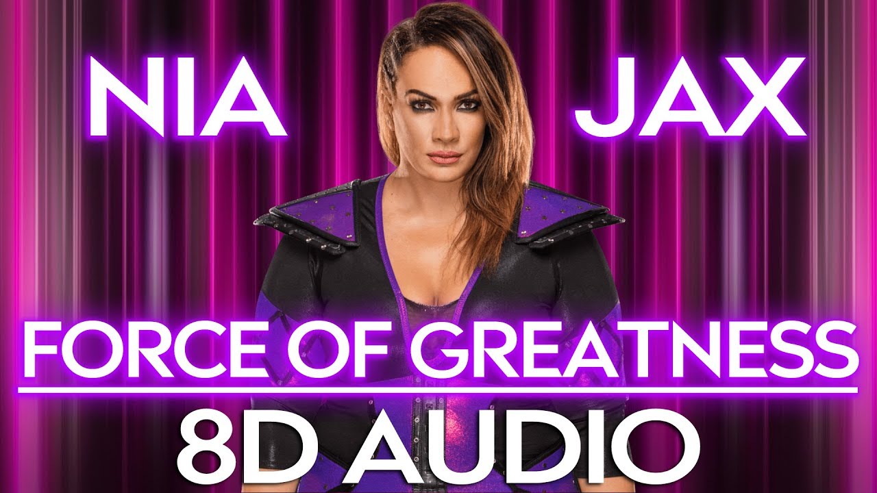 [8D AUDIO] Force of Greatness - Nia Jax | Not Like Most Girls | Entrance Theme Song | WWE