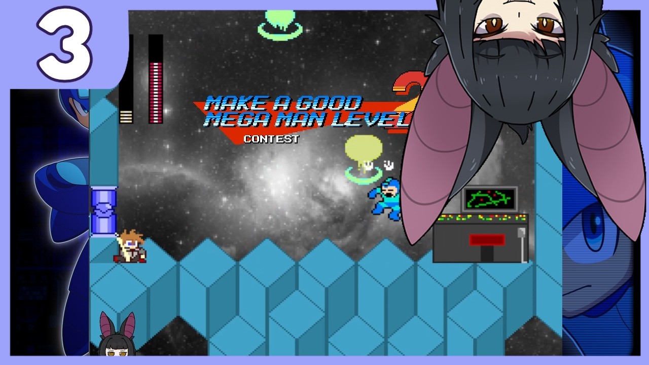 [4] Checking out Make a Good Mega Man Level 2 contest levels (Make a Good Mega Man Level Contest 2)