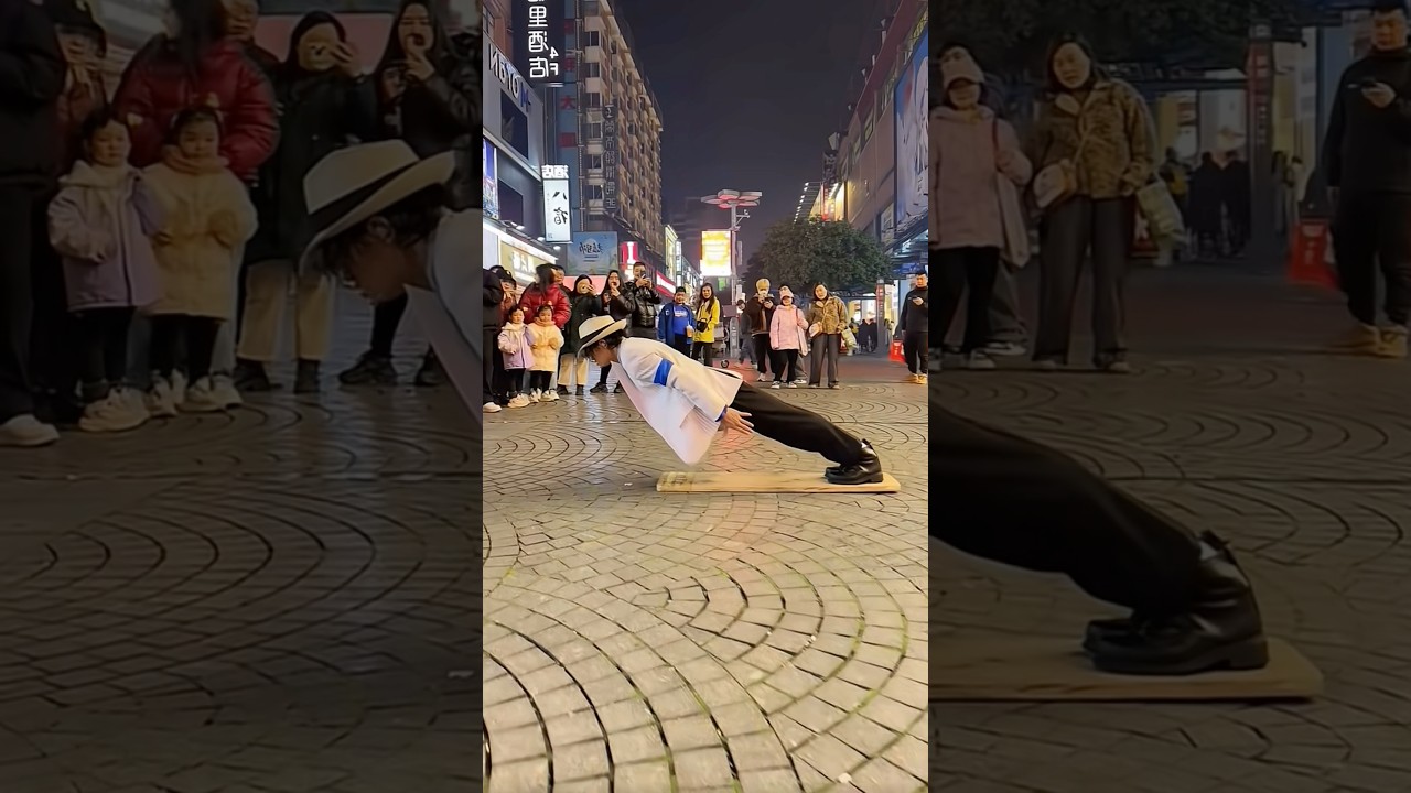 The 45&deg; lean everyone&rsquo;s copying: MJ street edition. #dance #smoothcriminal #michaeljackson
