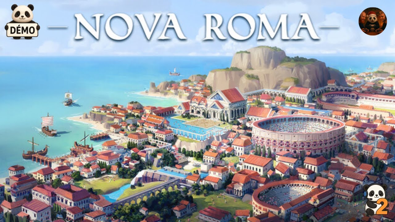 Nova Roma [FR] [DEMO] Ep 02 : Fortification de la ville , fin de la démo