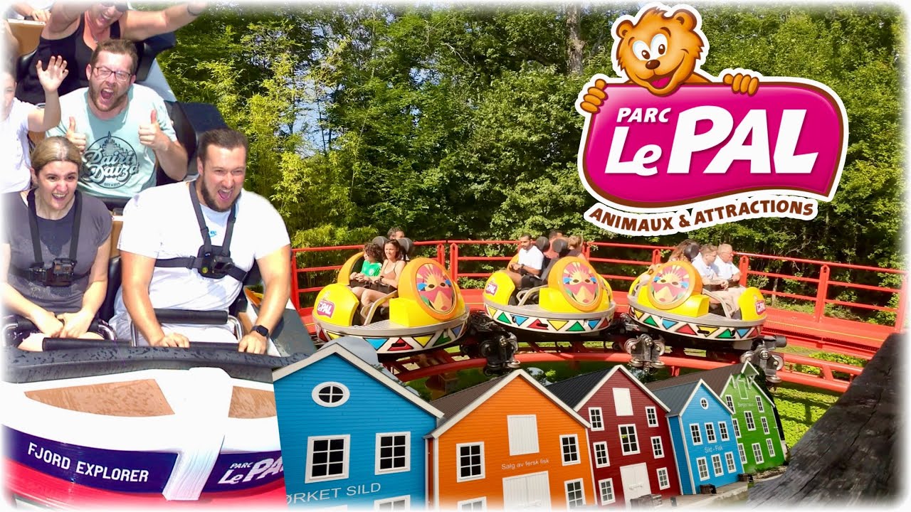 Fast UNBEKANNTER Freizeitpark mit intensiven ACHTERBAHNEN in Frankreich - PARC LE PAL 2024
