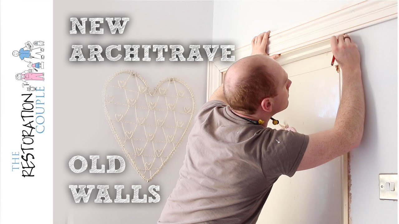 Fitting Architrave after Plastering | Hall, Stairs and Landing