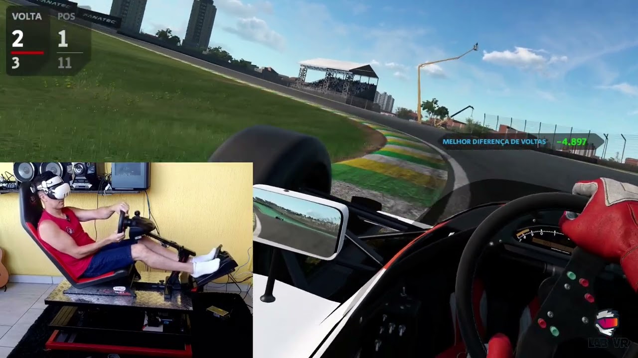SIMULADOR 3DOF - MOTION LAB VR +  Quest 3