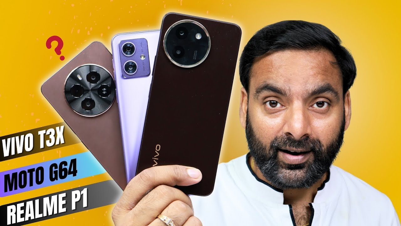 Vivo T3x vs realme P1 vs Moto G64 Camera Test & Comparison | Best 5G Phone under ₹ 15000
