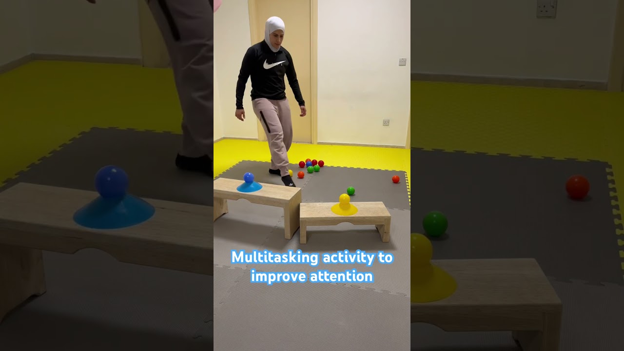 Fun activity to improve children&rsquo;s attention #playtime #kidsactivities #attention