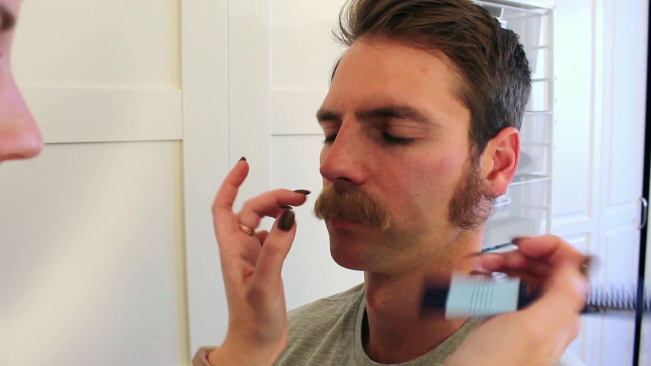 How to Professionally Apply a Fake Mustache