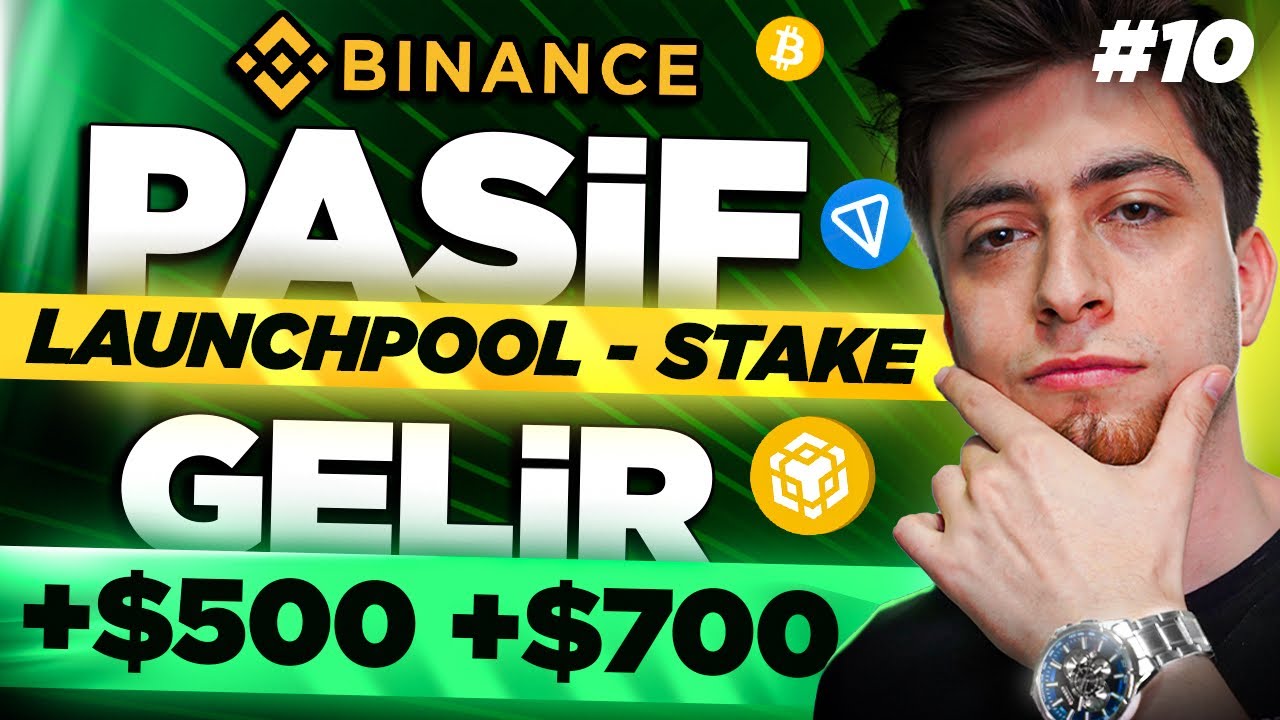 BINANCE İLE PASİF GELİR | Stake Etme ve Launchpool | Binance Para Kazanma #10