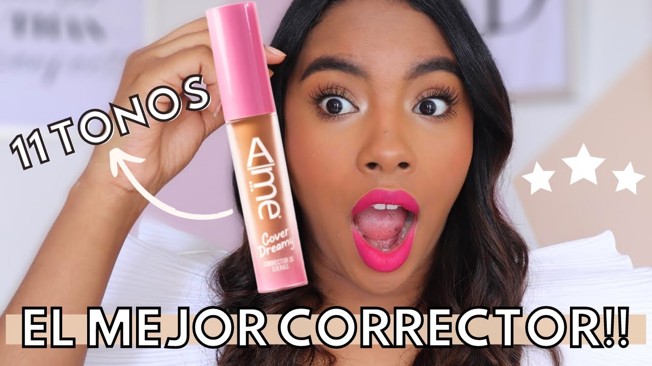 ¿EL MEJOR CORRECTOR DE OJERAS? PROBANDO COVER DREAMY DE AME *quedé en shock*