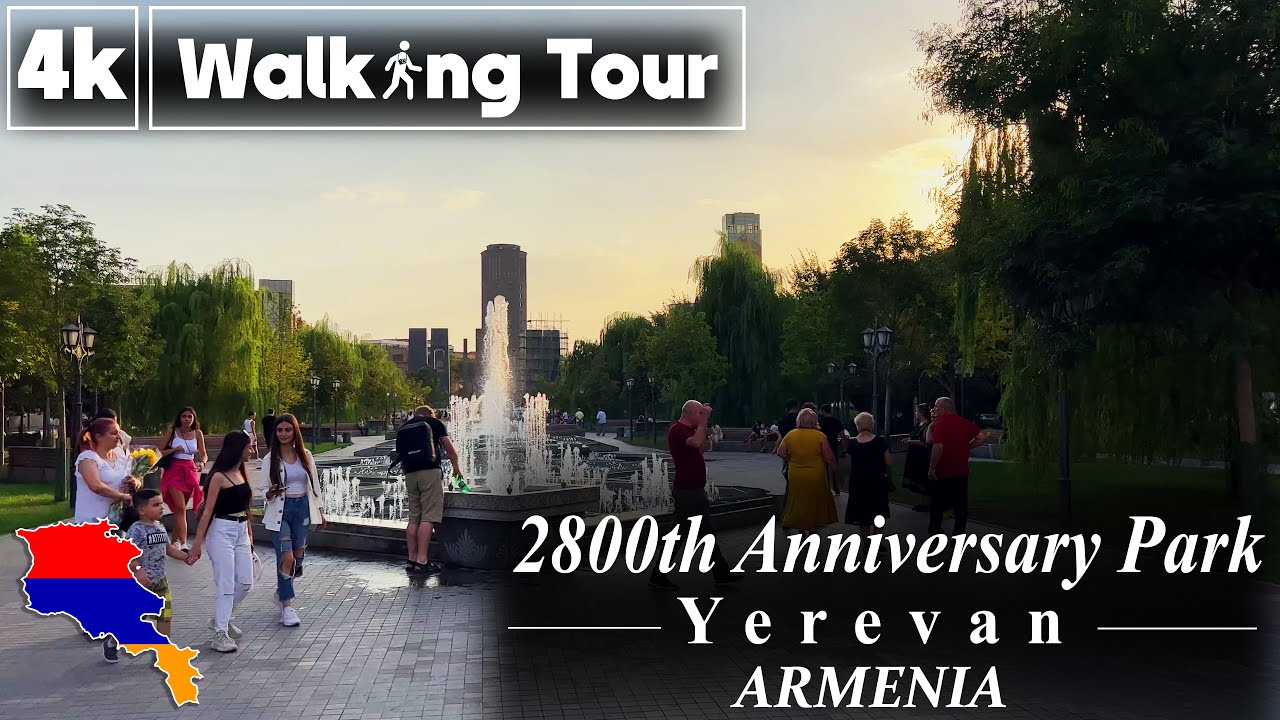 2800th Anniversary Park, Yerevan, Armenia (4K UHD 60fps)