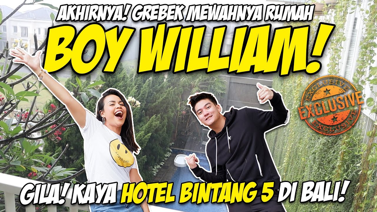 GILA! RUMAH BOY WILLIAM KAYA HOTEL BINTANG 5 DI BALI!MEWAH BGT😱